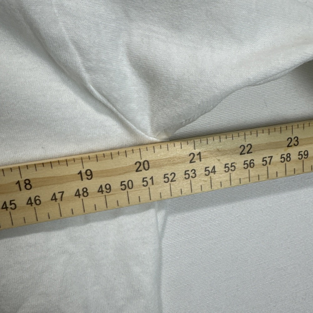 VTG Shoebox Novelty 50th Birthday T-Shirt L White‎ "50 is Five Perfect 10's" - Picture 6 of 8